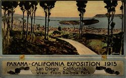 Panama-California Exposition 1915 San Diego, CA 1915 Panama-California Exposition Postcard Postcard