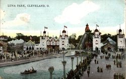 Luna Park Postcard