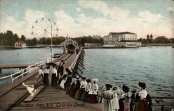 Celoron Dock Postcard