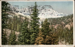 Sierra Blanca, The Highest Mountain in Colorado Postcard