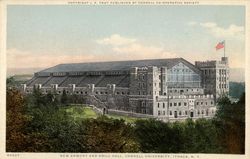 New Armory and Drill Hall, Cornell University Postcard