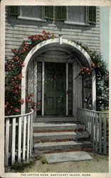 The Lattice Door Postcard