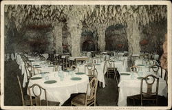 view of Grottoe and Caverns, The Cave, Grunewald Hotel Postcard