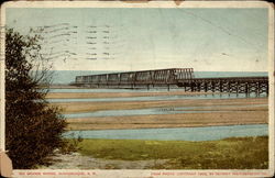 Rio Grande Bridge, Albuquerque, N.M Postcard