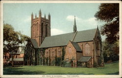 St. Paul's School. The Chapel Postcard