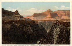 No Man's Land, from Near Hermit Trail Postcard