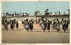 The Corn Dance, Pueblo of Santo Domingo New Mexico Postcard Postcard