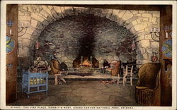 The Fire Place, Hermit's Rest Postcard