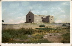 Indian Church near Albuquerque, New Mexico Sandia Pueblo, NM Postcard Postcard