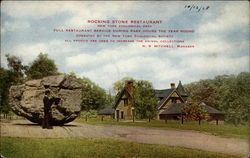 Rocking Stone Restaurant Postcard