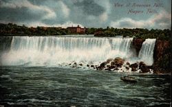 View of American Fall Postcard