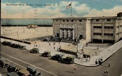 Municipal Bath House Postcard