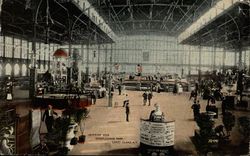 Interior View, Steeplechase Park Postcard