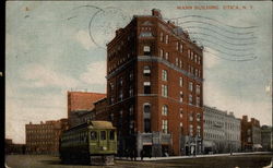 Mann Building Postcard