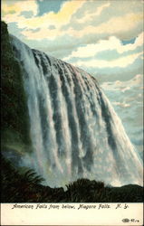 American Falls from Below Postcard