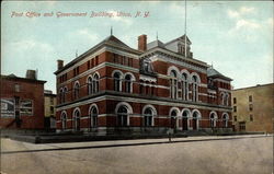 Post Office and Government Building Postcard