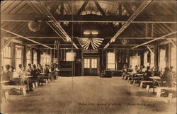 Mess Hall, Camp Wallkill Postcard