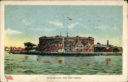 Castle William, New York Harbor Postcard Postcard