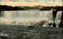 American Falls from Canadian Side Niagara Falls, NY Postcard Postcard