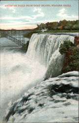 American Fall from Goat Island Postcard