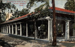 Entrance to Cave of the Winds Postcard