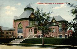 Presbyterian Church Schenectady, NY Postcard Postcard