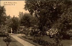 J. W. Smitley's Lawn Postcard