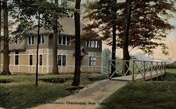 Boy's Club, Chautauqua Institution New York Postcard Postcard