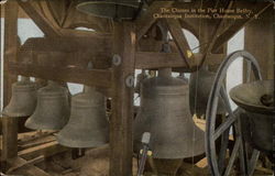 The Chimes in the Pier House Belfry, Chautauqua Institution Postcard