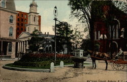 Watering Trough Auburn, NY Postcard Postcard