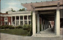 The Vine Clad Pergola, Chautauqua Institution New York Postcard Postcard