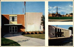 Fostoria Municipal Building Ohio Postcard Postcard