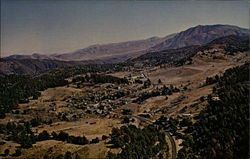 Julian, California, aerial view Postcard