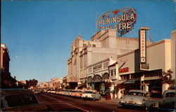 Burlingame Avenue California Postcard Postcard