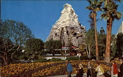 Matterhorn Mountain Anaheim, CA Disney Postcard Postcard