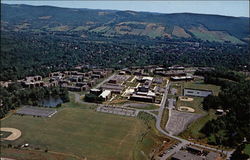 View of Upper Campus - State University College Oneonta, NY Postcard Postcard