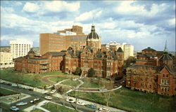 Overall View of the Johns Hopkins Medical Institutions Postcard