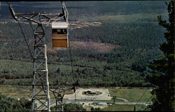 Base Station as seen from Gondola West Ossipee, NH Postcard Postcard