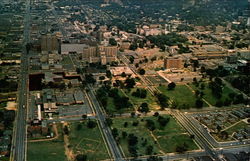 Aerial View of the University of Alabama Medical Center Postcard