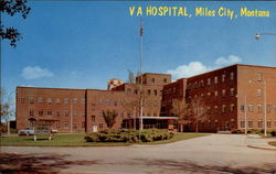 Veterans' Administration Hospital Miles City, MT Postcard Postcard