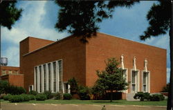 Fine Arts Building - Northwestern State College of Louisiana Postcard