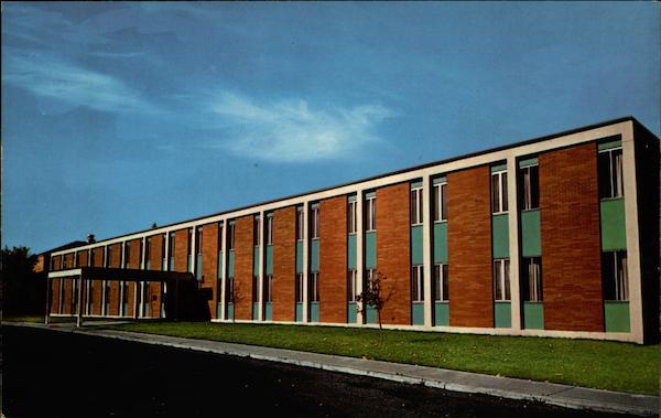 Front View of Administrative Building, North Dakota School for the Deaf ...