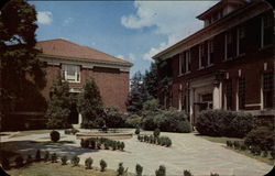 Queens College Charlotte, NC Postcard Postcard