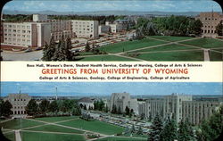 University of Wyoming Postcard