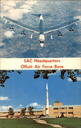 SAC Headquarters Offutt Air Force Base Postcard