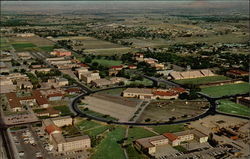 Air View of New Mexico State University Las Cruces, NM Postcard Postcard