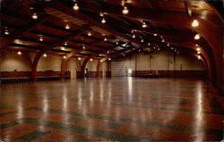 Grand Forks Armory, Main Floor Convention Hall Postcard