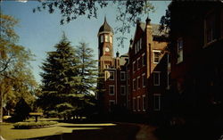 Clock Tower, Mississippi State College for Women Postcard