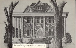 Drew County Historical Museum Monticello, AR Postcard Postcard