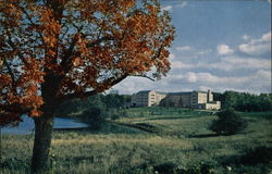 St. Benedict's Abbey Benet Lake, WI Postcard Postcard